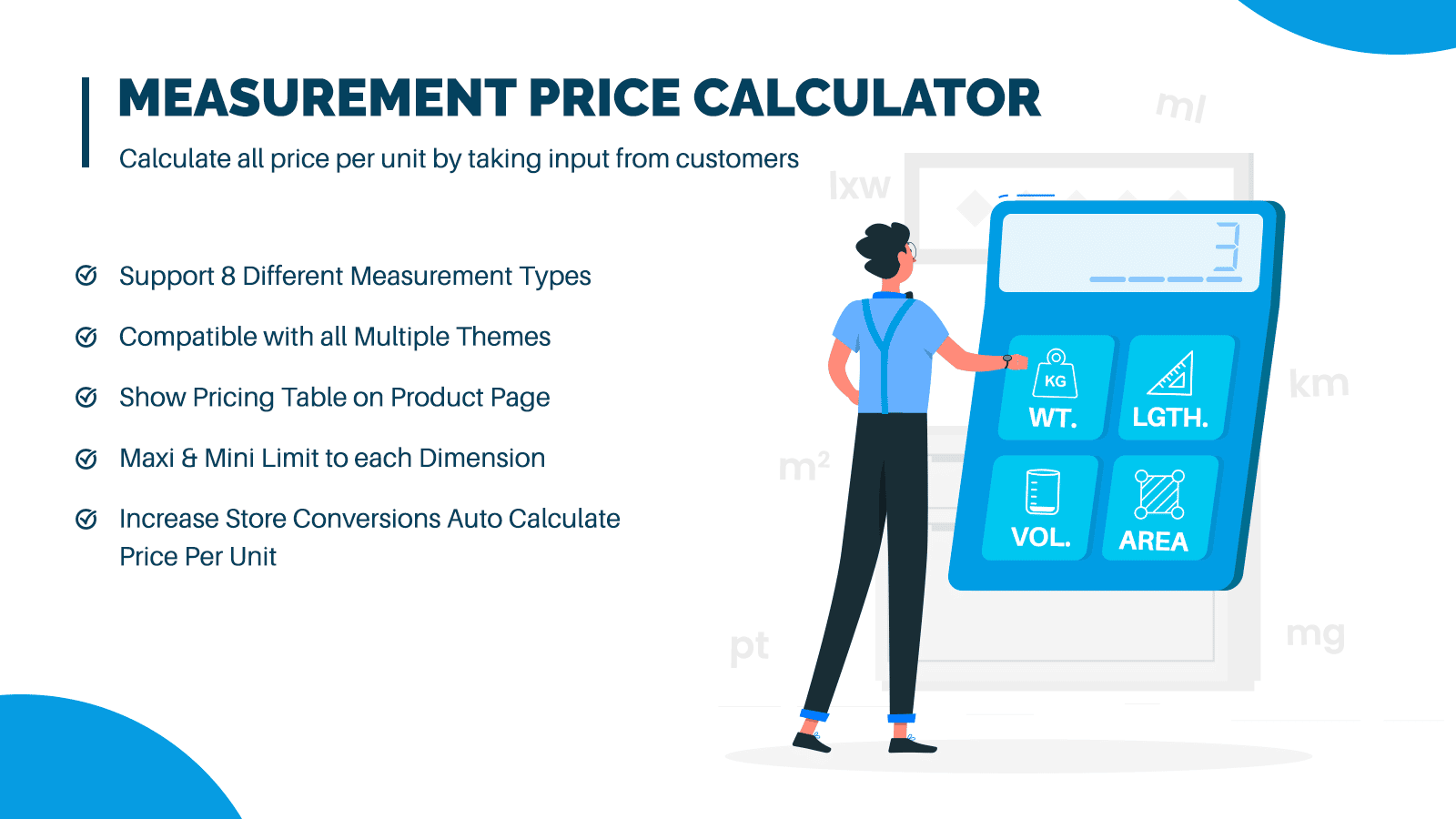 Measurement Price Calculator for WooCommerce